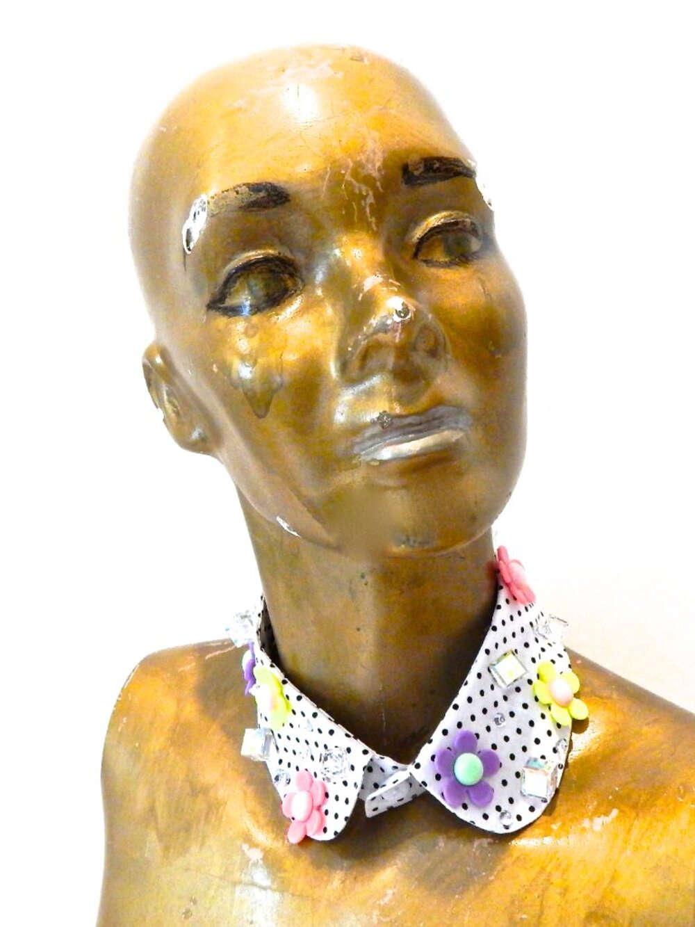 GASOLINE GLAMOUR FLOWER POWER COLLAR 🌸🌼💎